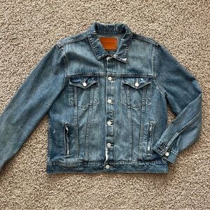 Lucky Brand Tomboy Denim Trucker Jacket